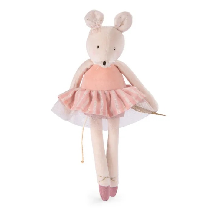 Little Pink Mouse Soft Toy - Moulin Roty - Moulin Roty image 1