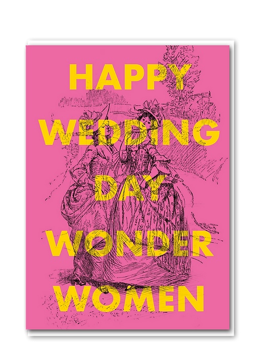 Happy Wedding Day You Wonder Women - Objectables image 1