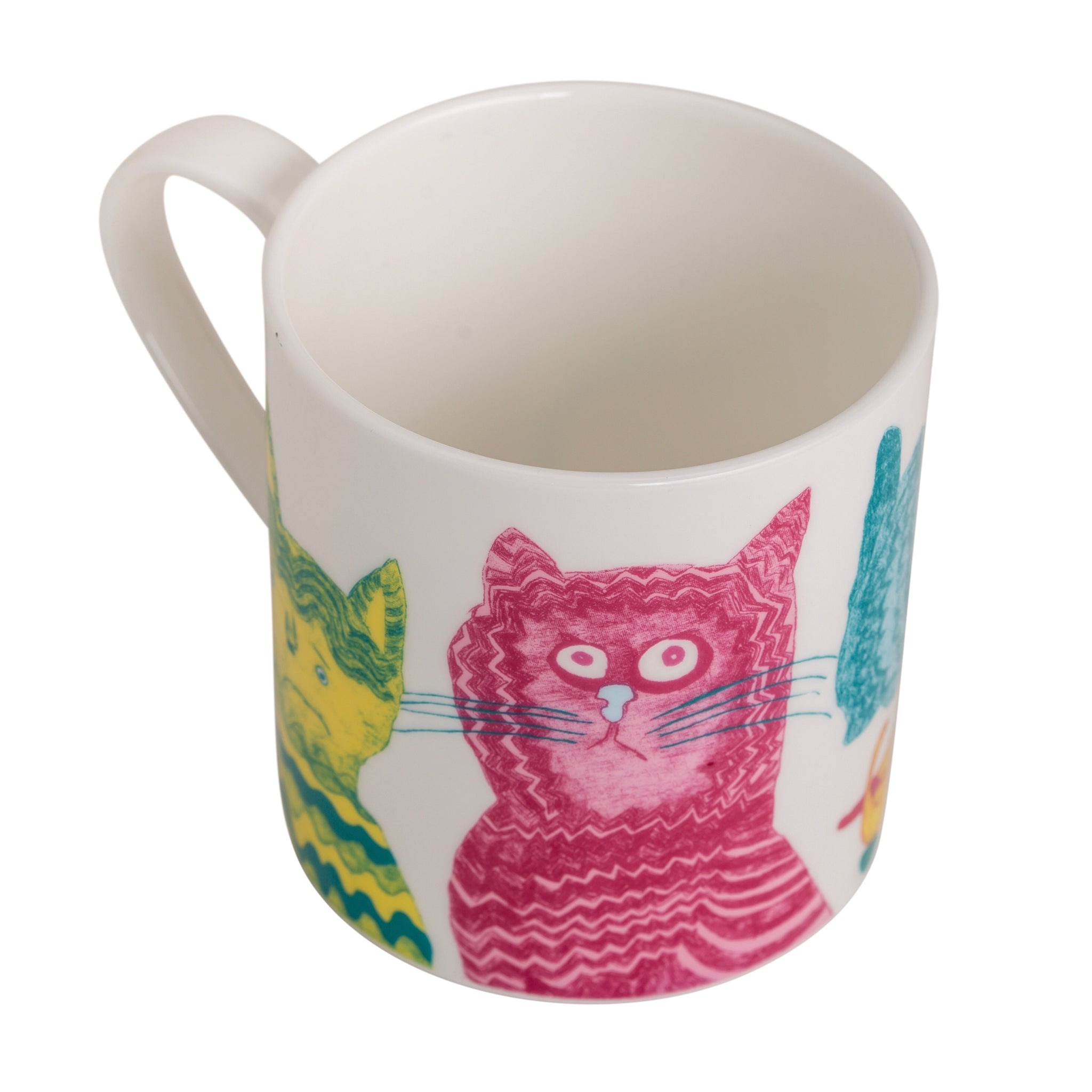 Miaow For Now Cat Fine Bone China Mug - Arthouse Meath image 2