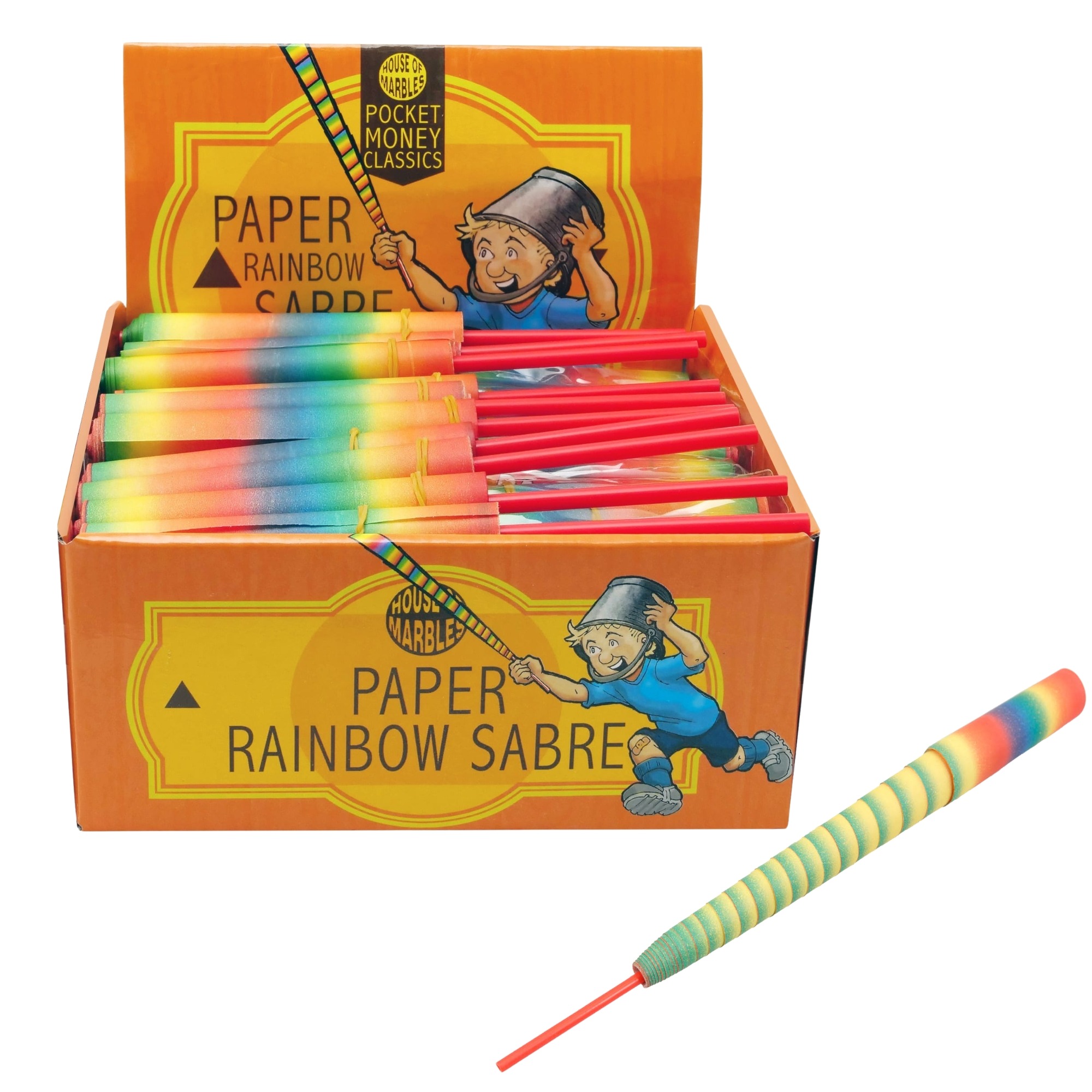 Paper Rainbow Sabre - House of Marbles image 1