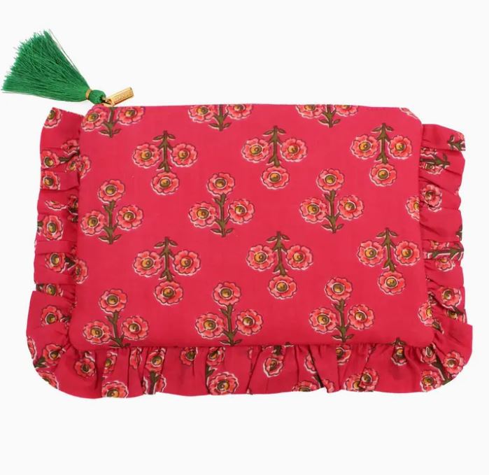 Pink Floral Pouch - My Doris image 1
