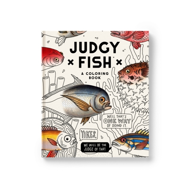 Judgy Fish Colouring Book - Abrams & Chronicle image 1
