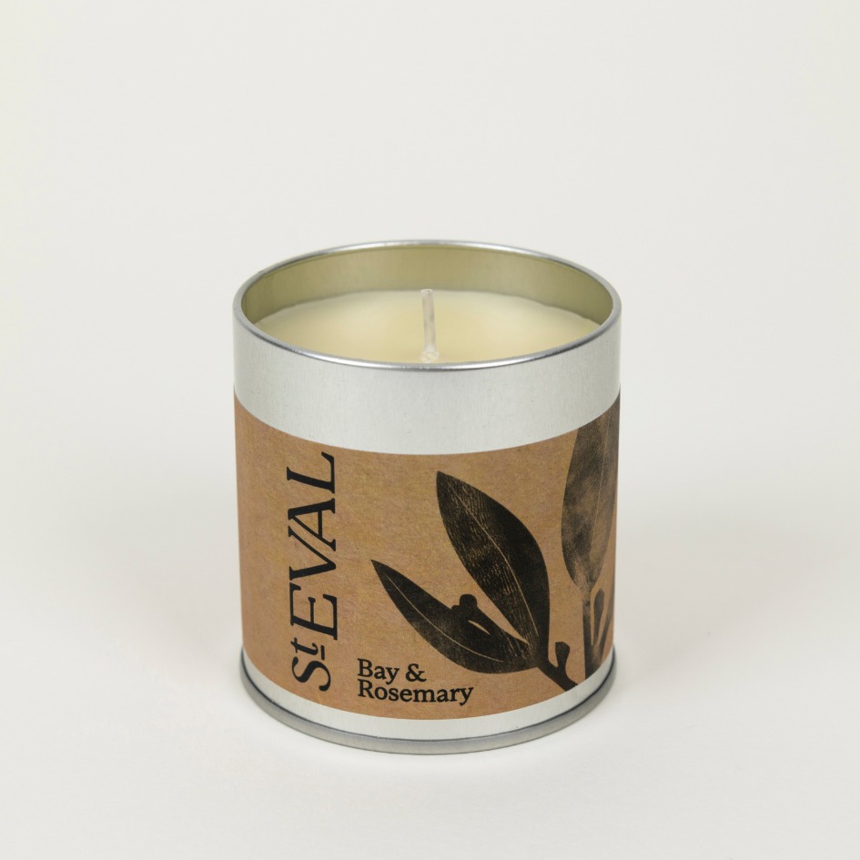 Tin Candles - Bay & Rosemary - St. Eval image 1