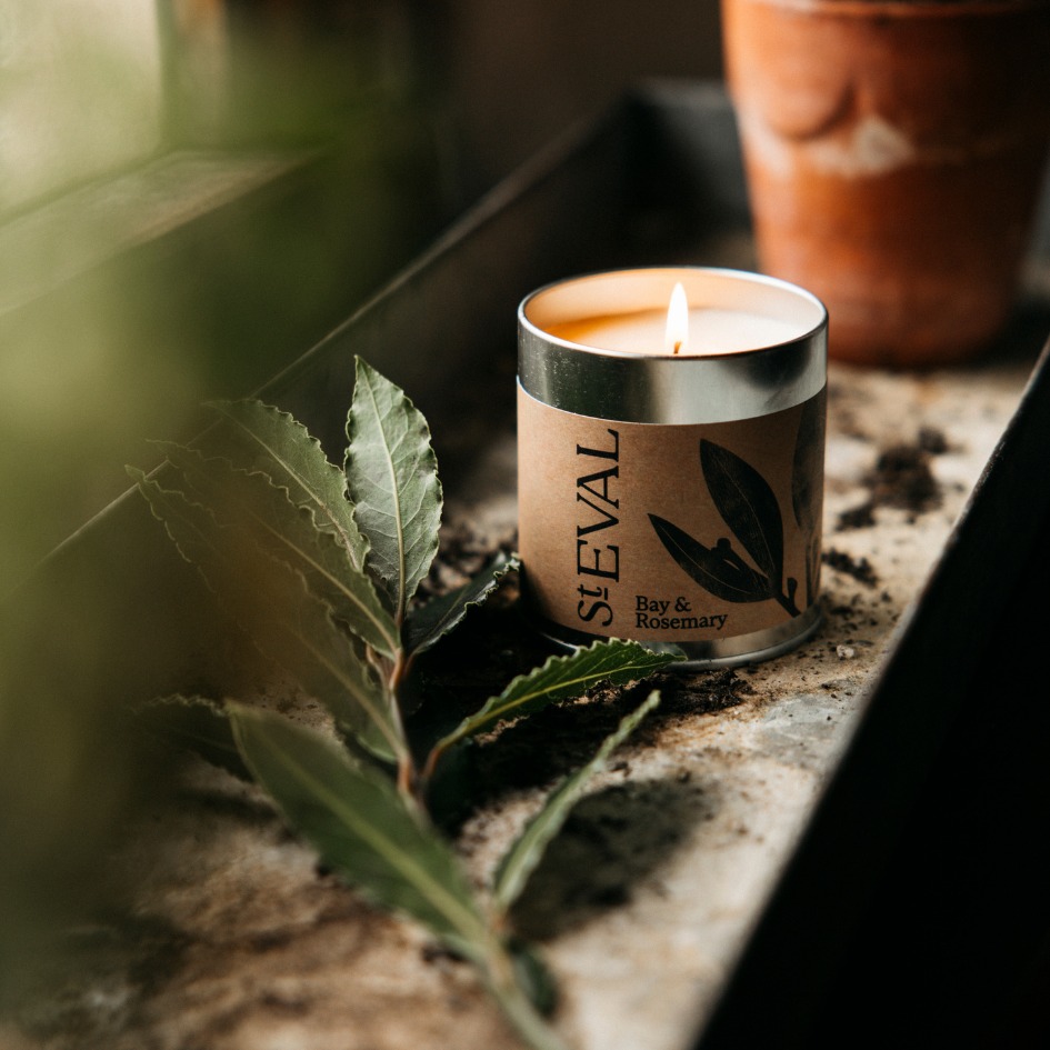 Tin Candles - Bay & Rosemary - St. Eval image 2