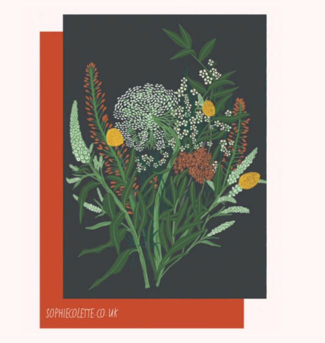 Floral #4 Card - Sophie Colette image 1