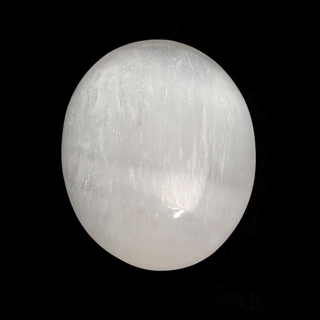 Selenite Palm Stone - Large image 1