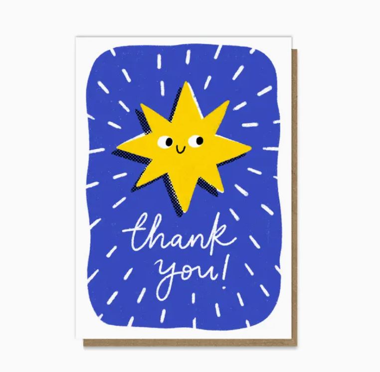 Starlight Thank You Card - Stormy Knight image 1