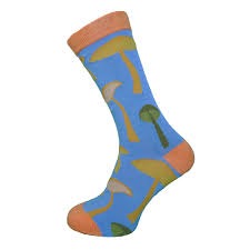 Mushroom Bamboo Socks - JOYA image 1