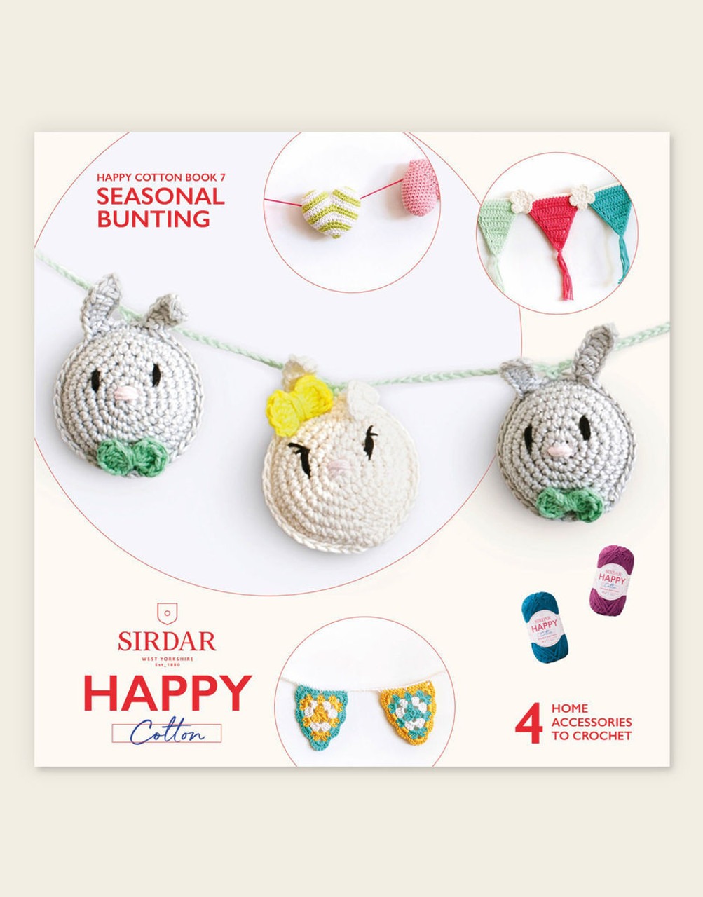 Seasonal Bunting 1 - Sirdar - DMC image 1