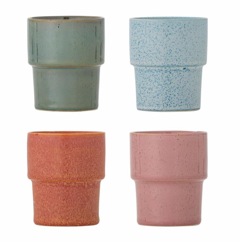 Ewan Stoneware Stacking Cup - Bloomingville image 1