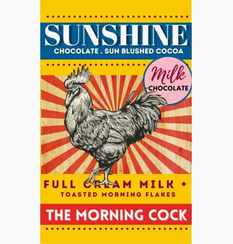 Sunshine Morning Cock Chocolate - Dorset Chocolate image 1
