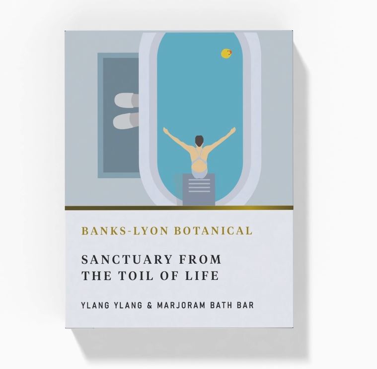 Ylang Ylang & Marjoram Bath Oil Bar - Banks-Lyon Botanical image 1
