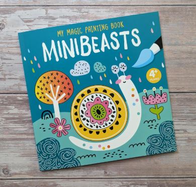 Minibeasts Magic Painting Book - Robert Fredericks image 1
