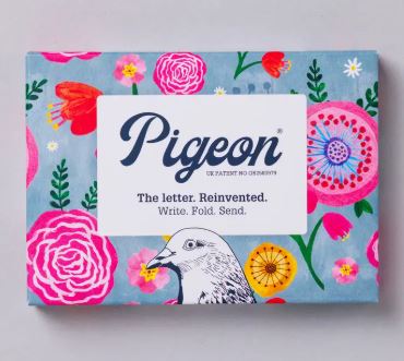 Wildflower Pigeon Folding Letter Pack - Pigeon Posted image 1