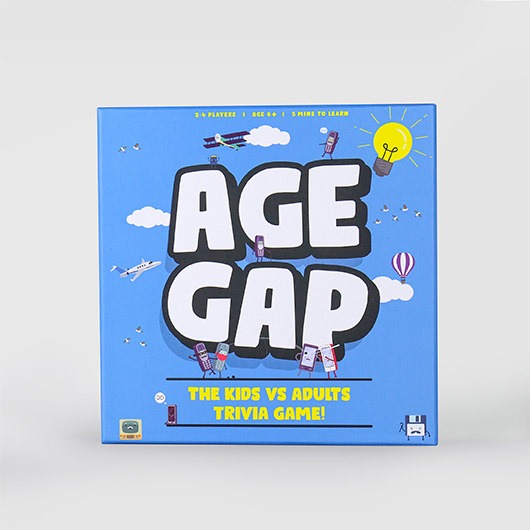 Age Gap - Kids Vs Adults Trivia Game - Gift Republic image 1