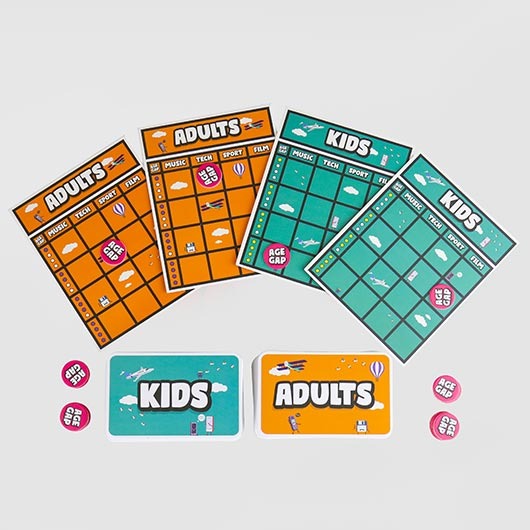 Age Gap - Kids Vs Adults Trivia Game - Gift Republic image 2