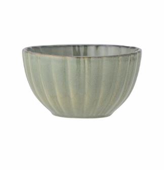 Latina Green Stoneware Bowl - Bloomingville image 1
