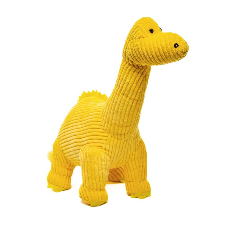 Yellow Diplodocus Dinosaur Soft Toy - Best Years image 1