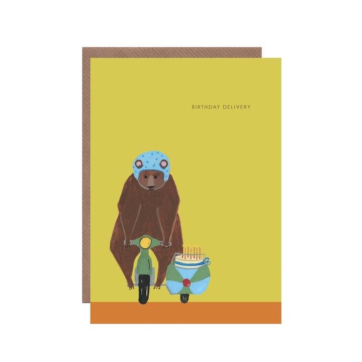 Birthday Delivery Card - Hutch Cassidy image 1