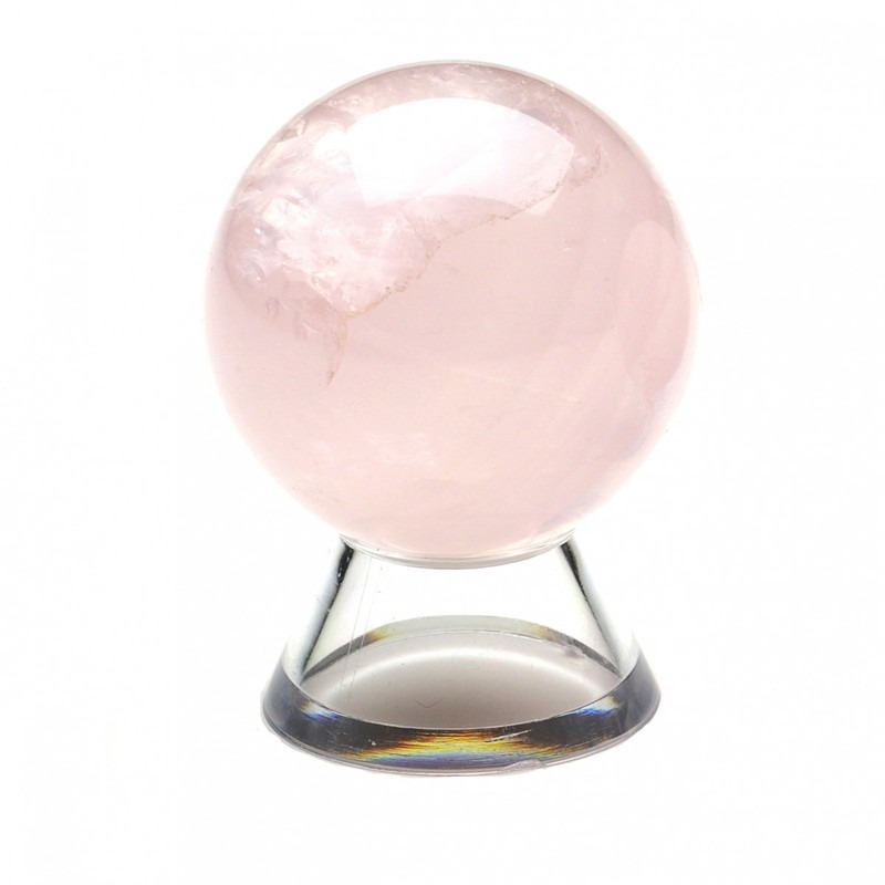 Rose Quartz - Crystal Sphere (35mm) image 1