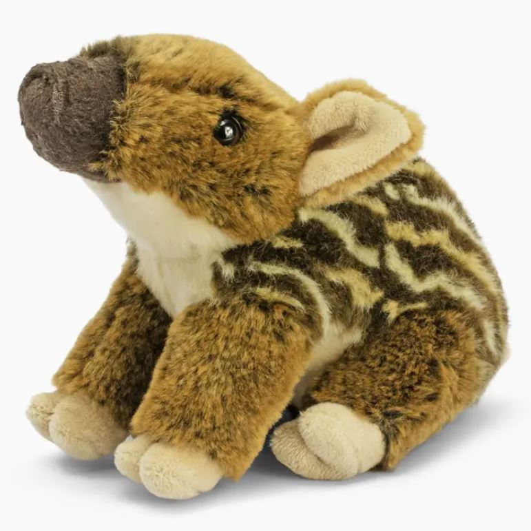 Small Wild Boar Piglet Soft Toy - Living Nature image 1