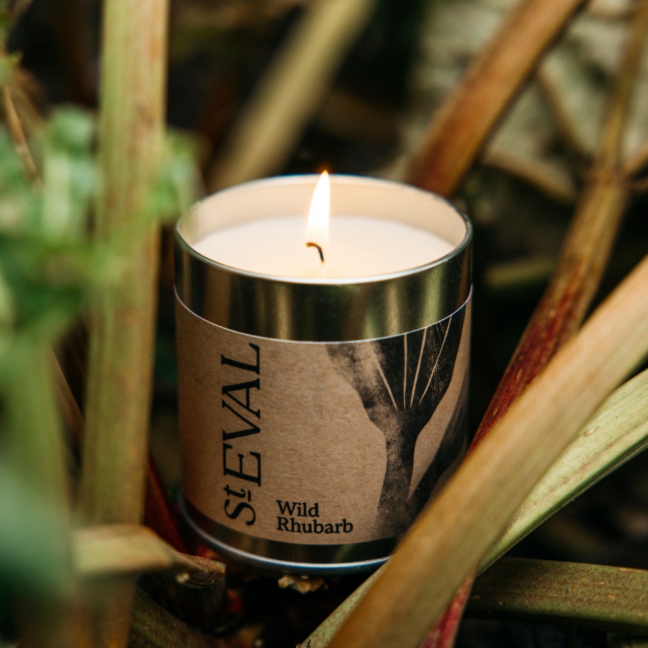 Tin Candles - Wild Rhubarb - St. Eval image 2