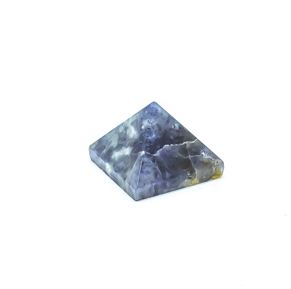 Lapis Lazuli Pyramid - 25 x 25 mm image 1