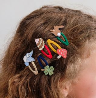 Woodland Pals Hair Clips - Mimi & Lula image 1