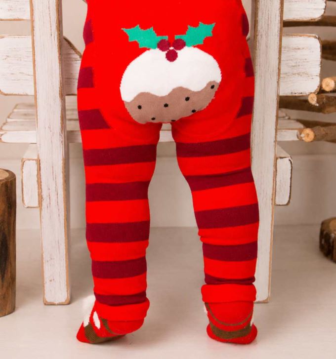 Christmas Pudding Leggings - Blade & Rose image 1