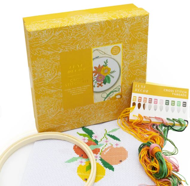 Luxe Decor Cross Stitch Kit - Robert Fredericks image 1