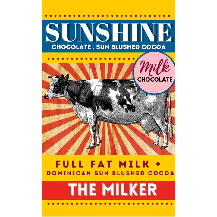 Sunshine Chocolate the Milker - Dorset Chocolate image 1