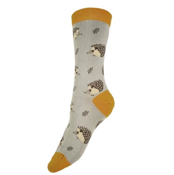 Hedgehogs Bamboo Socks - JOYA image 1