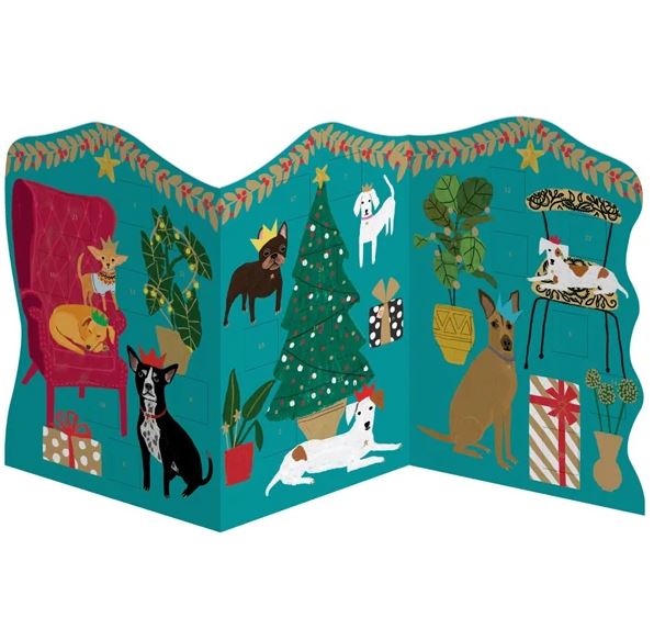 Pooch Perfection Tri-Fold Advent Calendar - Roger La Borde image 1