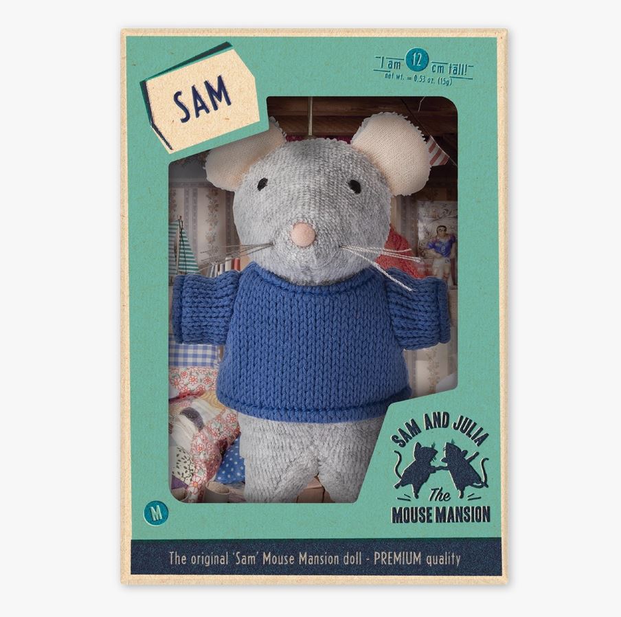 Sam Mouse Plush Toy - Het Muizenhuis image 1