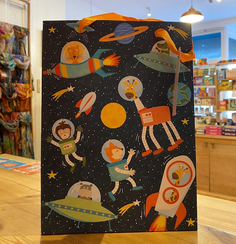 Space Animals Medium Gift Bag - Artebene image 1