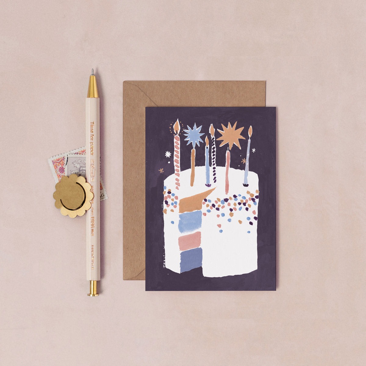 Birthday Cake Mini Card - Sister Paper Co image 1