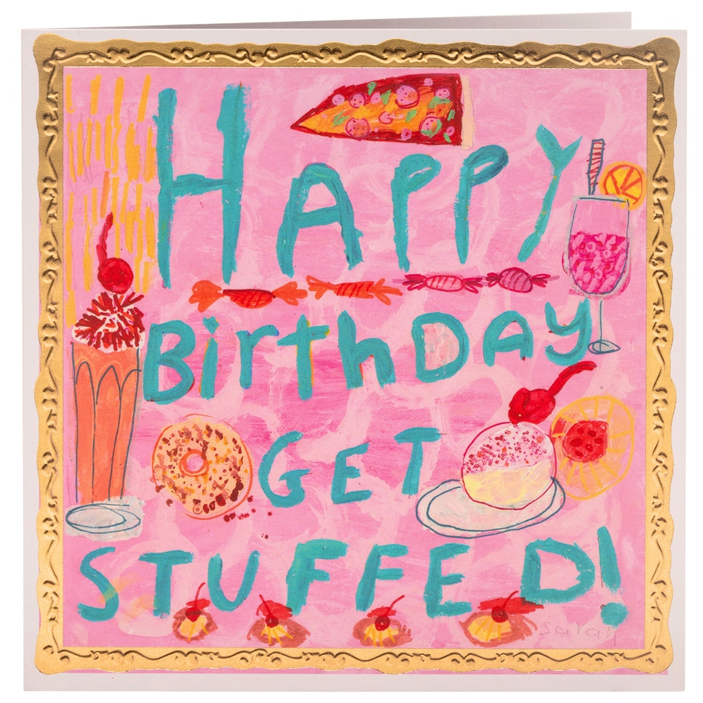 Get Stuffed Birthday Card - Arthouse Meath image 1