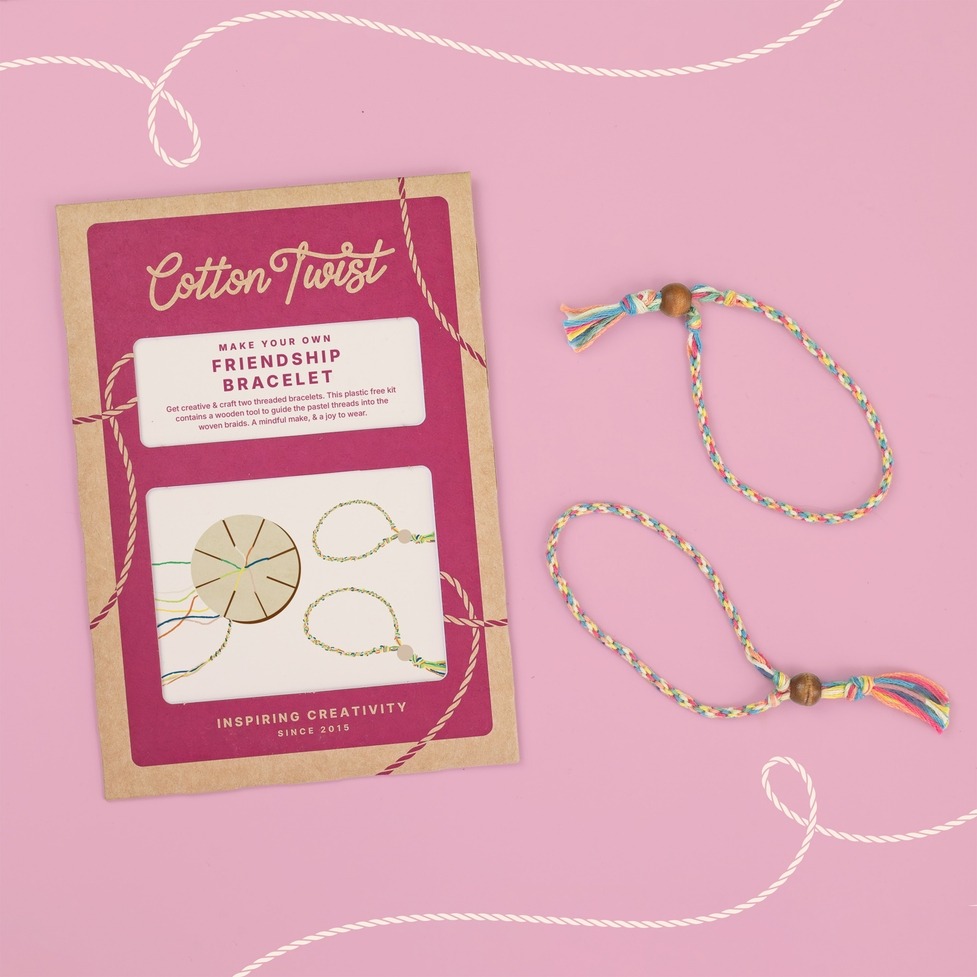 Make Your Own Friendship Bracelet - Cotton Twist image 1