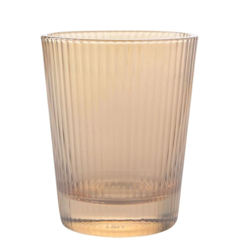 Hestia Ribbed Tumbler Glass - Widdop & Co image 1