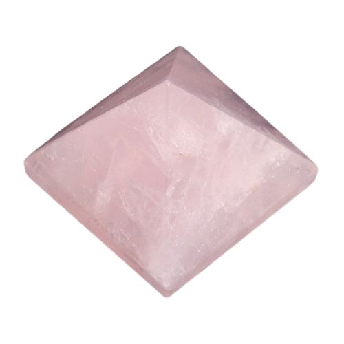 Rose Quartz Pyramid - 25 x 25 mm image 1