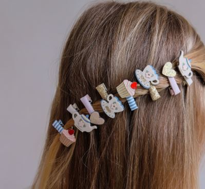 Afternoon Tea Hair Clips - Mimi & Lula image 1