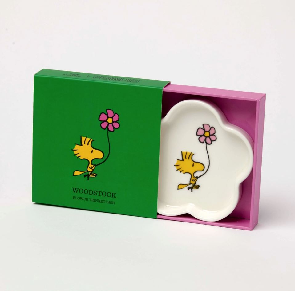 Woodstock Flower Trinket Dish - Magpie x Peanuts image 1