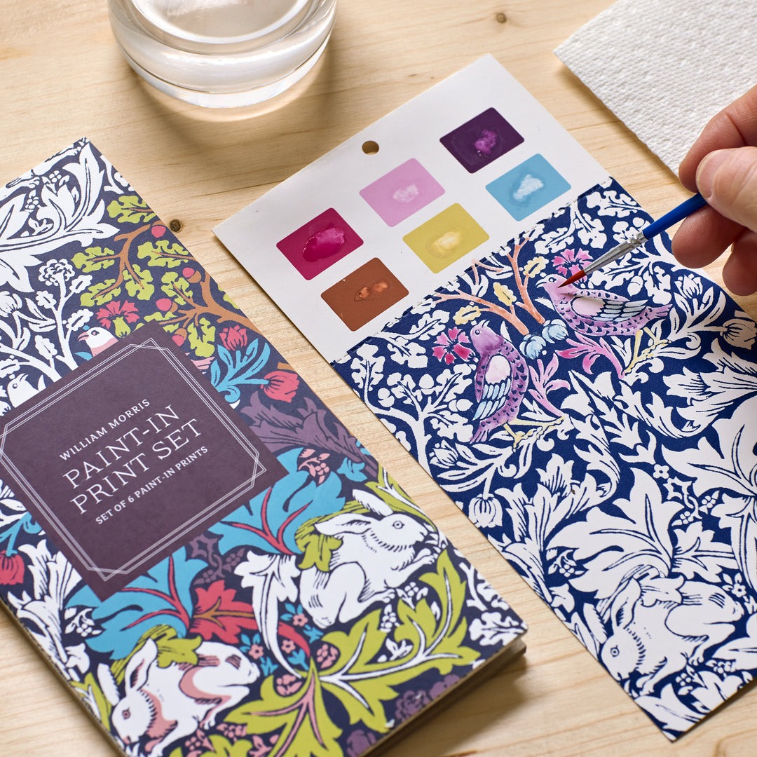 William Morris Paint-In Print Set - Abrams & Chronicle image 1