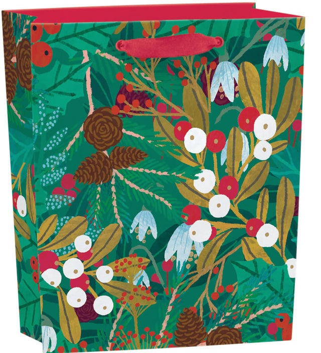 Medium Gift Bag - Winter Foliage - Roger La Borde image 1