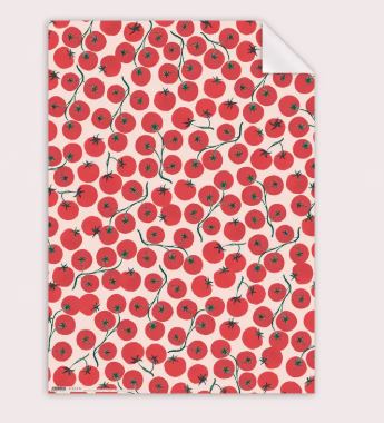 Tomato Giftwrap - Sister Paper Co image 1