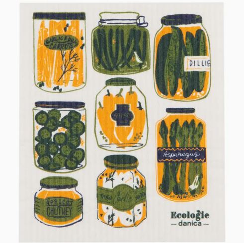 Reusable Pickle Dishcloth - Danica image 1