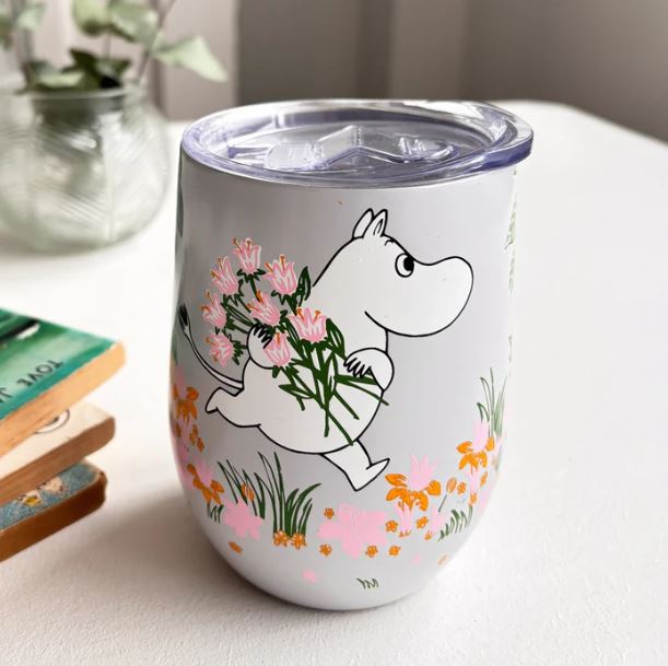 Moomin Floral Thermal Cup Flask - House of Disaster image 1