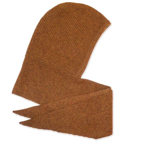 Chocolate Brown Cosy Hood - POM 925 image 1