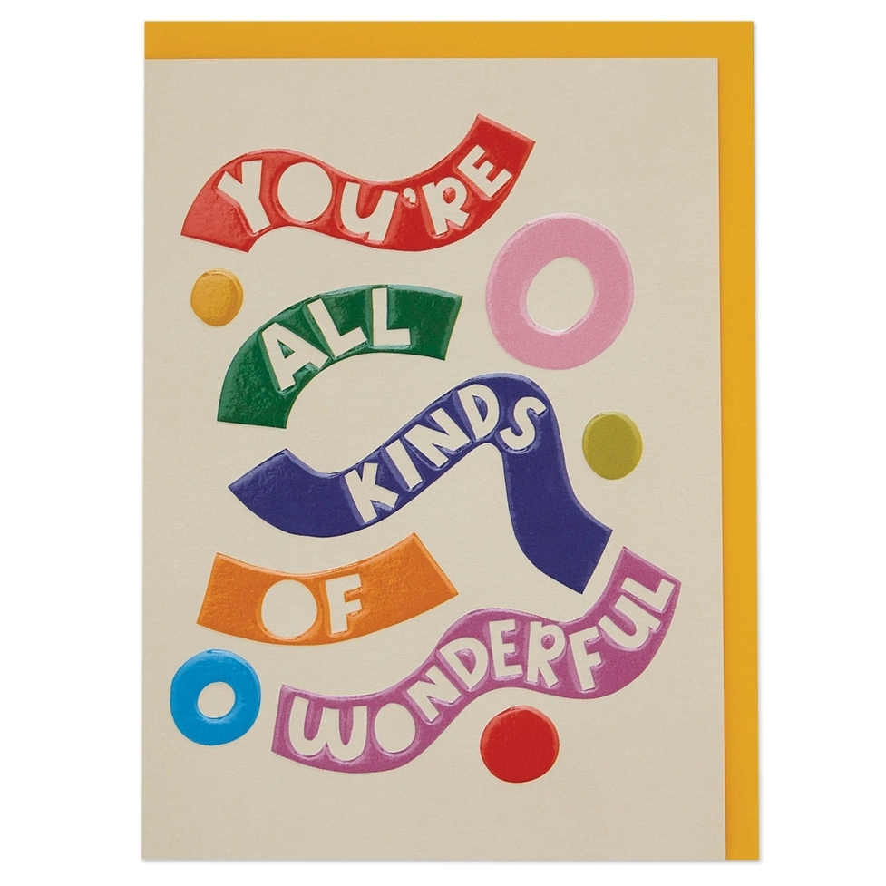 All Kinds of Wonderful Card - Raspberry Blossom image 1