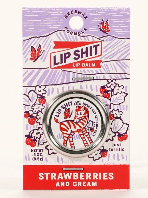 Strawberries & Cream Lip Shit Balm - Incognito image 1